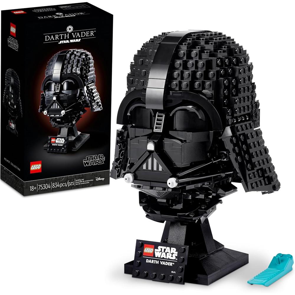 LEGO STAR WARS CASCO DE DARTH VADER MODELO DE EXHIBICIÓN COLECCIONABLE - 1