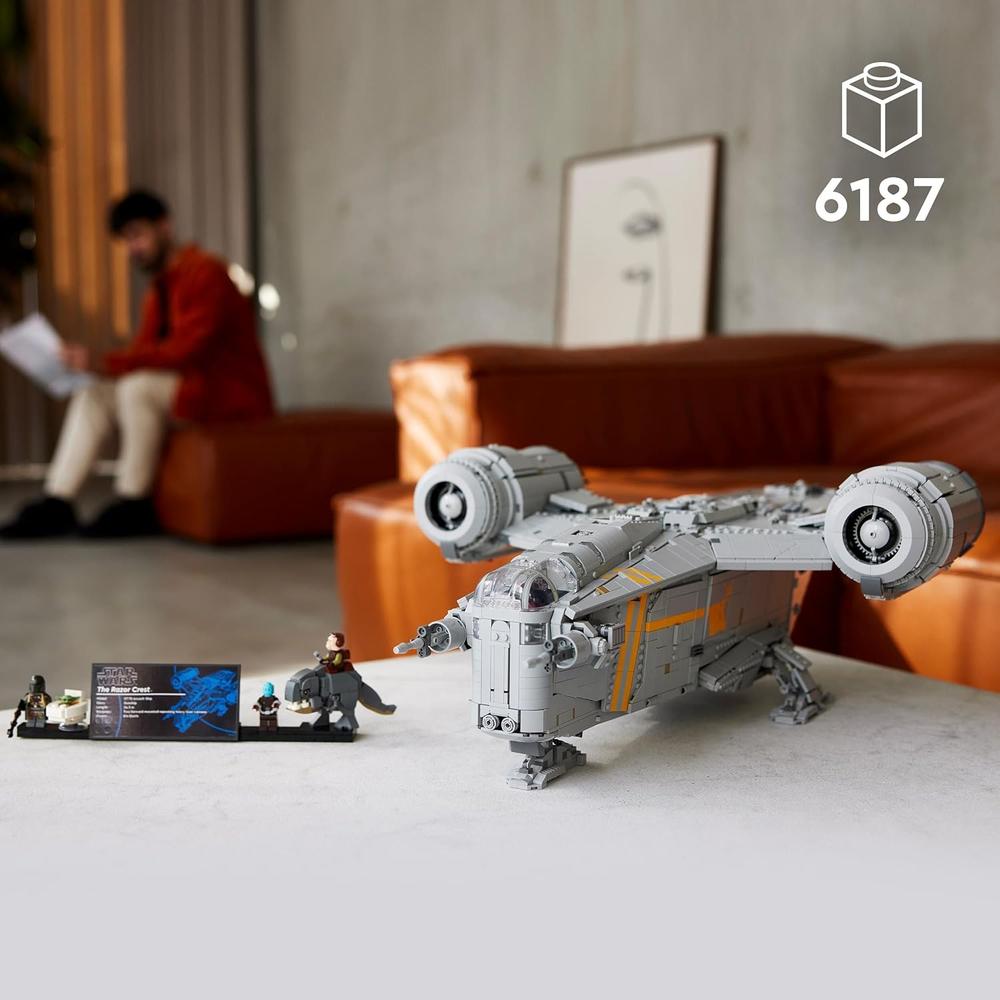 LEGO STAR WARS RAZOR CREST SET DE COLECCIÓN UCS NAVE ICÓNICA DE THE MANDALORIAN - 2