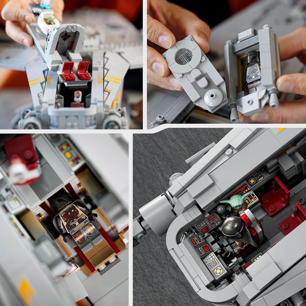 LEGO STAR WARS RAZOR CREST SET DE COLECCIÓN UCS NAVE ICÓNICA DE THE MANDALORIAN - 5