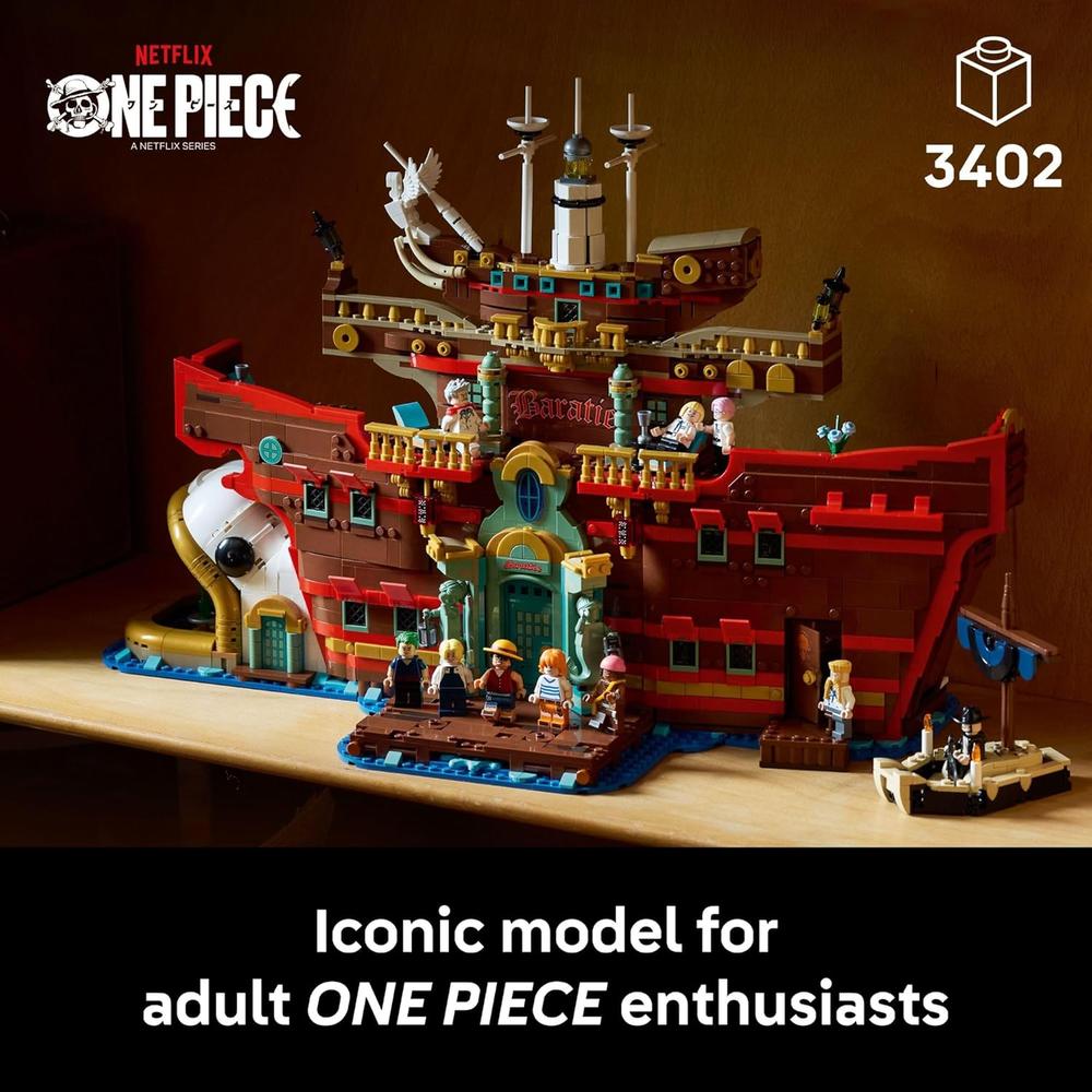 LEGO ONE PIECE RESTAURANTE FLOTANTE BARATIE, CONSTRUCCIÓN Y COLECCIONABLES - 2