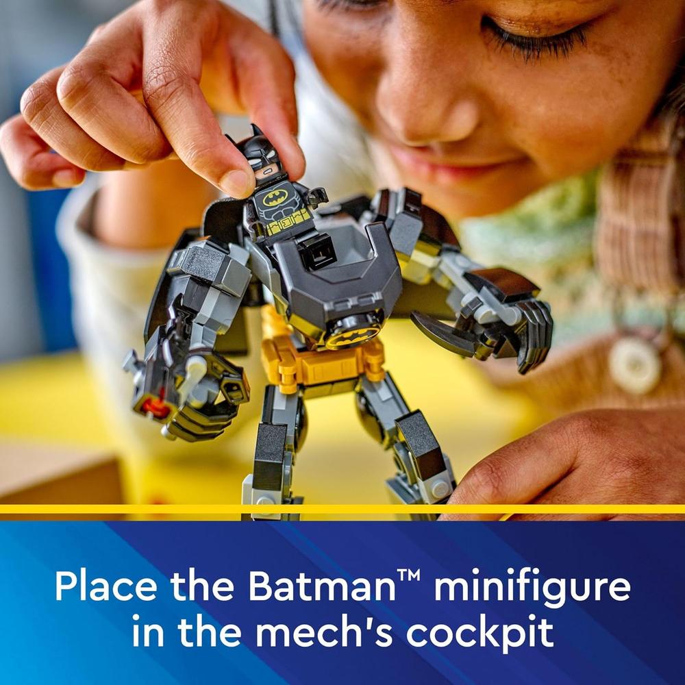 LEGO DC BATMAN ARMADURA MECÁNICA DE BATMAN, FIGURA DE ACCIÓN Y MINIFIGURA INCLUIDA - 3