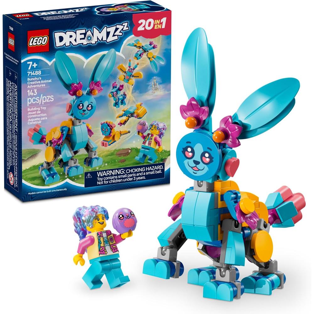 LEGO DREAMZZZ BUNCHU'S AVENTURAS CON ANIMALES, SET DE CONSTRUCCIÓN CREATIVO - 1