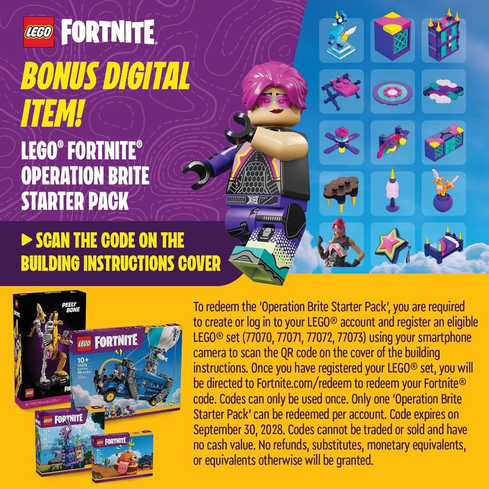 LEGO FORTNITE AUTOBÚS DE BATALLA, JUGUETE COLECCIONABLE CON MINIFIGURAS - 3