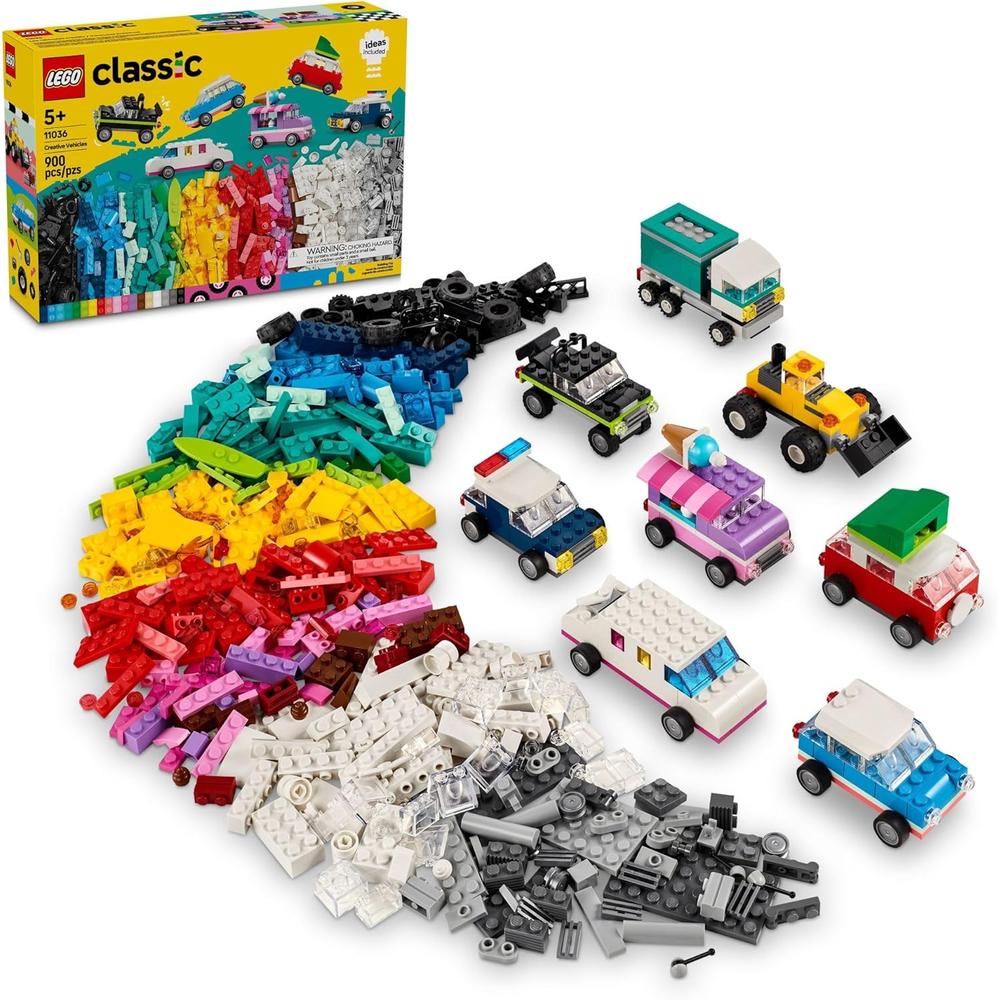 LEGO CLASSIC VEHÍCULOS CREATIVOS SET DE CONSTRUCCIÓN COLORIDO Y DIVERTIDO - 1
