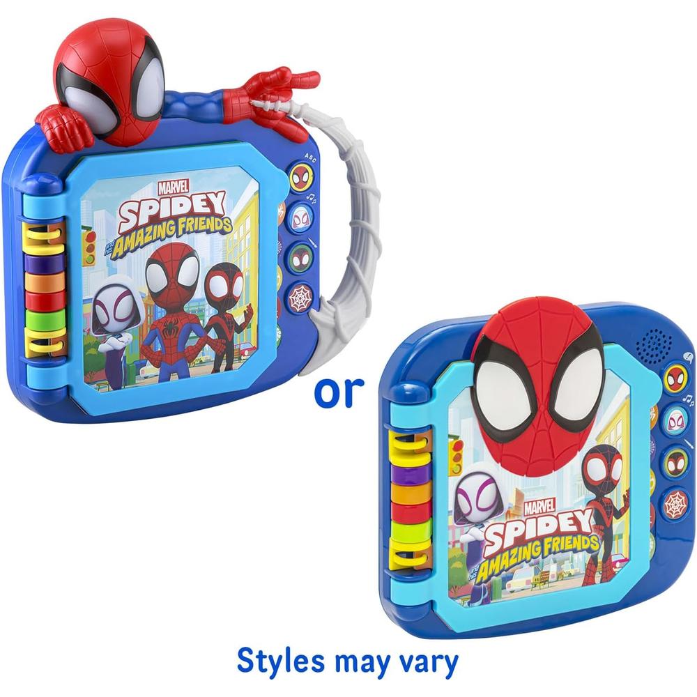 EKIDS SPIDEY LIBRO INFANTIL EDUCATIVO CON JUEGOS PREESCOLARES - 2