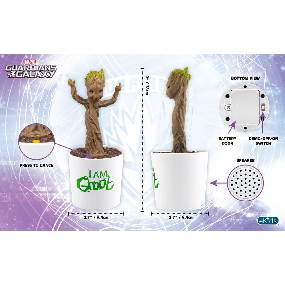 EKIDS GUARDIANES DE LA GALAXIA FIGURA DE BABY GROOT - 4