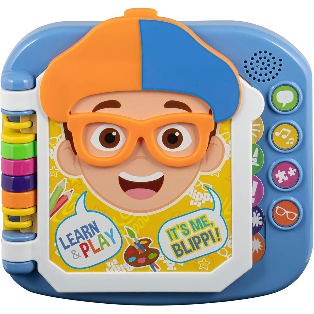 EKIDS BLIPPI LIBRO EDUCATIVO INFANTIL MULTICOLOR CON JUEGOS DE APRENDIZAJE - 1