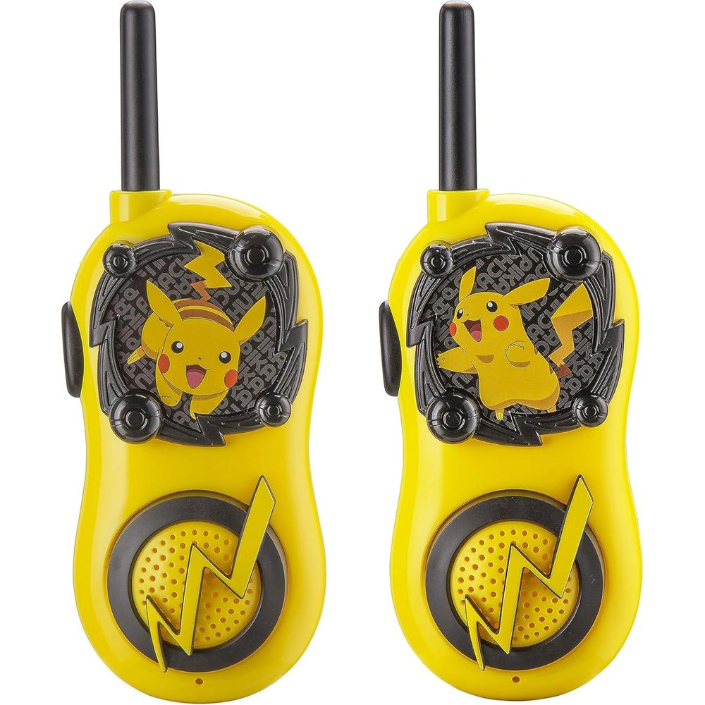 EKIDS POKÉMON PIKACHU WALKIE TALKIES FRS INFANTILES DE LARGO ALCANCE - 1