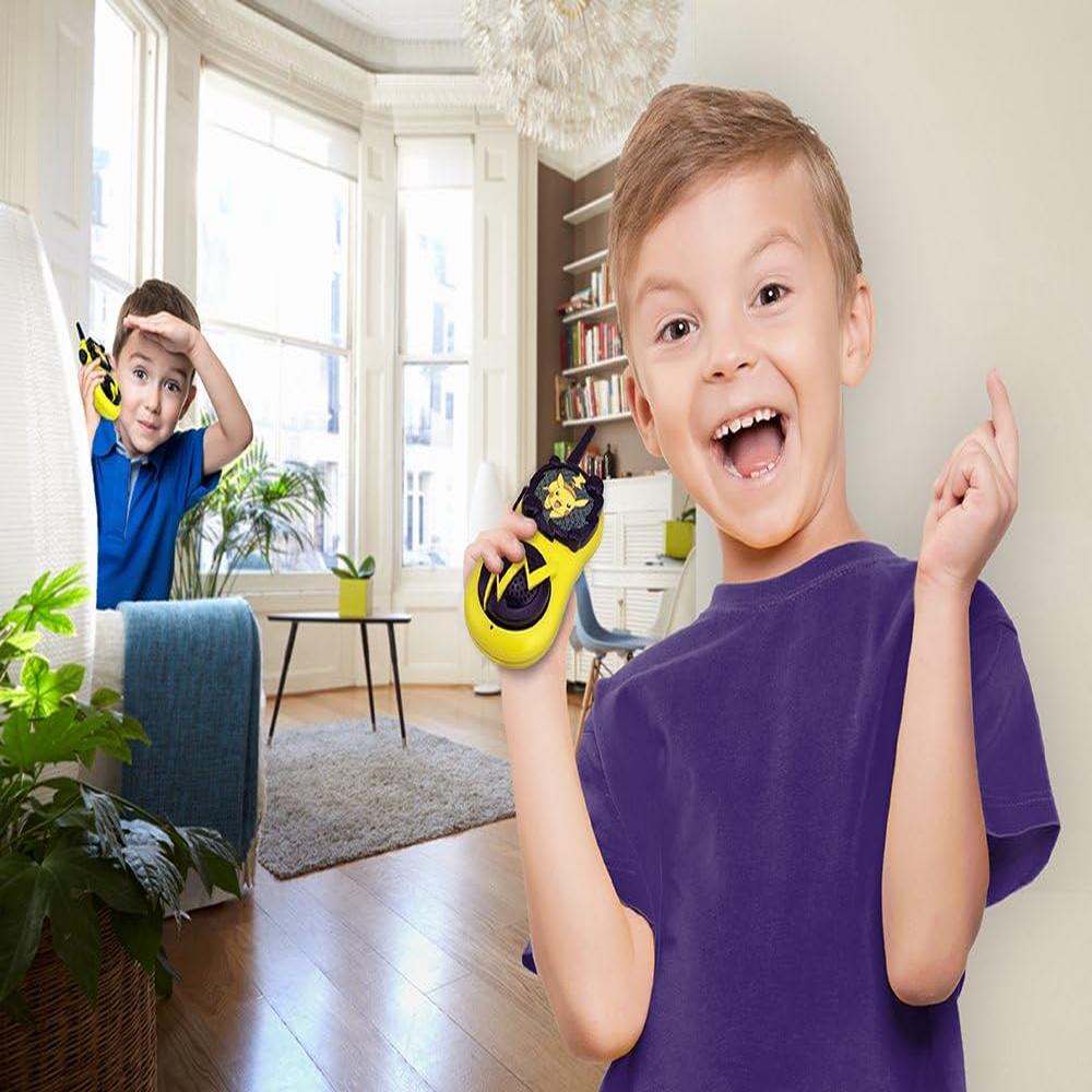 EKIDS POKÉMON PIKACHU WALKIE TALKIES FRS INFANTILES DE LARGO ALCANCE - 4