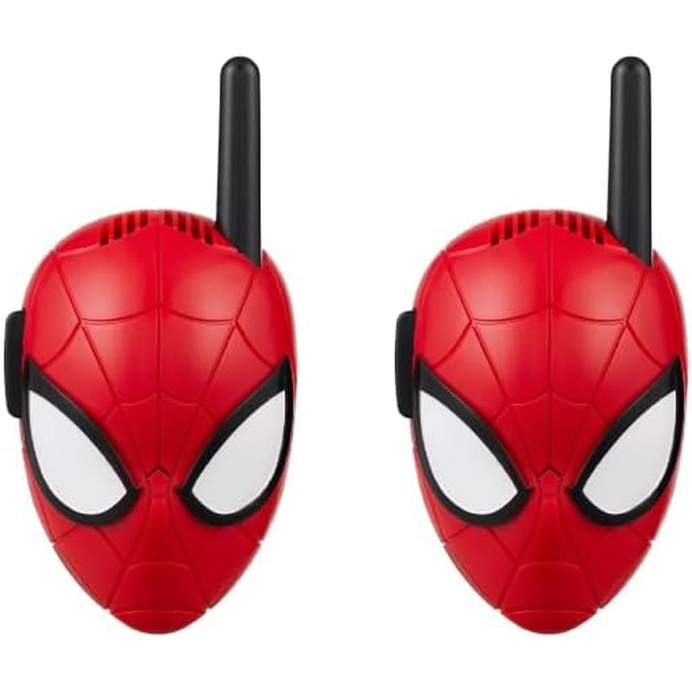 EKIDS SPIDERMAN WALKIE-TALKIES INFANTILES SIN ESTÁTICA Y DE LARGO ALCANCE - 1
