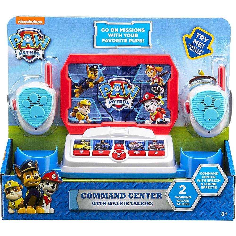 EKIDS PAW PATROL CENTRO DE MANDO PORTÁTIL CON RADIOS Y EFECTOS DE SONIDO - 6