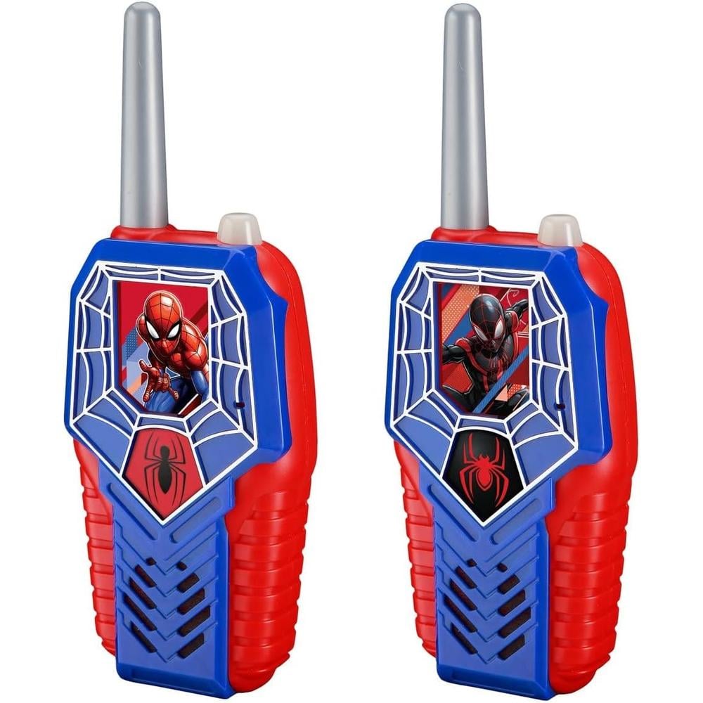 EKIDS SPIDERMAN WALKIE TALKIES LUMINOSOS INFANTILES PARA INTERIORES Y EXTERIORES - 3