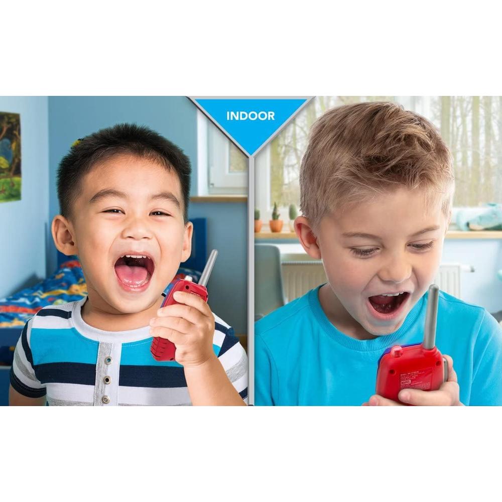 EKIDS SPIDERMAN WALKIE TALKIES LUMINOSOS INFANTILES PARA INTERIORES Y EXTERIORES - 6