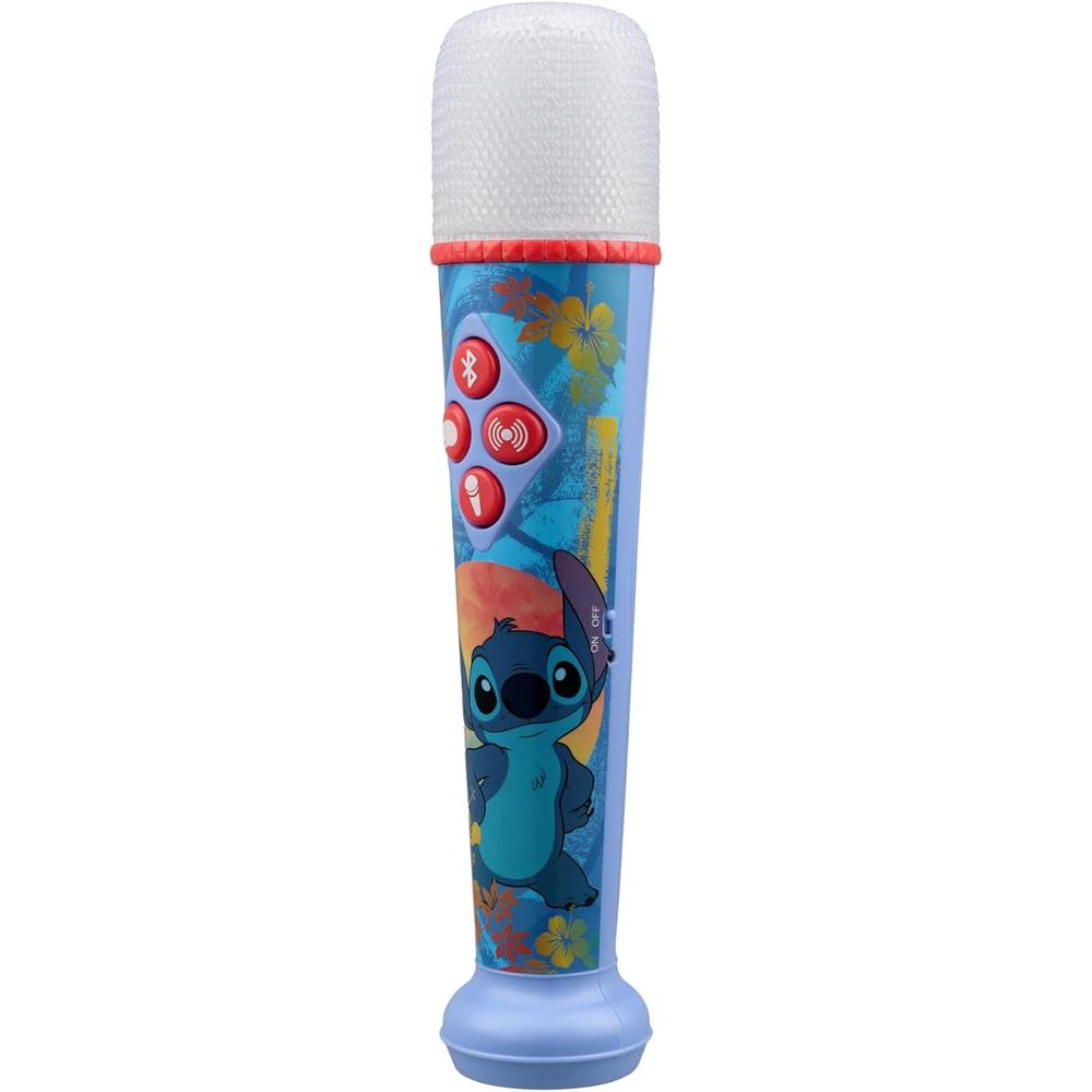 EKIDS STITCH MICRÓFONO DE KARAOKE INFANTIL BLUETOOTH CON LUCES INTEGRADAS - 6