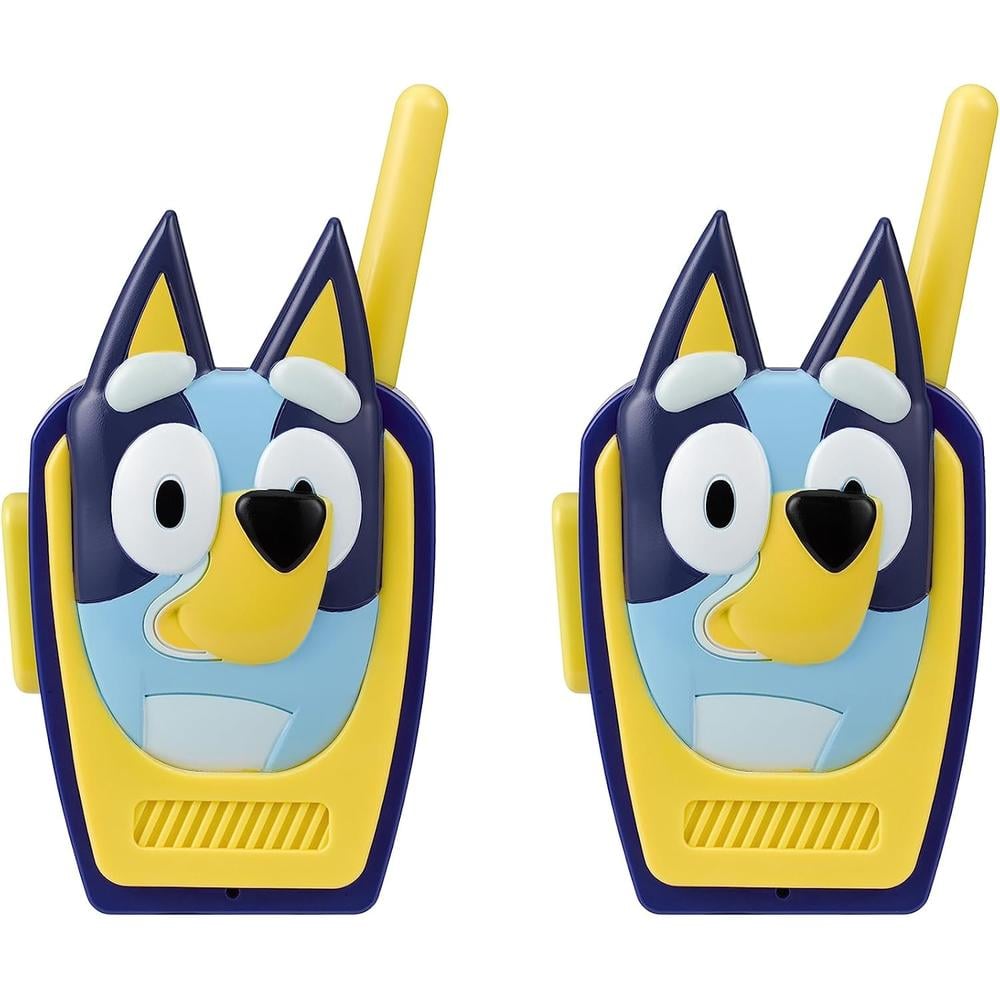 EKIDS BLUEY WALKIE TALKIES INFANTILES DE LARGO ALCANCE SIN ESTÁTICA - 1