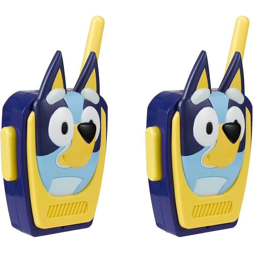 EKIDS BLUEY WALKIE TALKIES INFANTILES DE LARGO ALCANCE SIN ESTÁTICA - 4