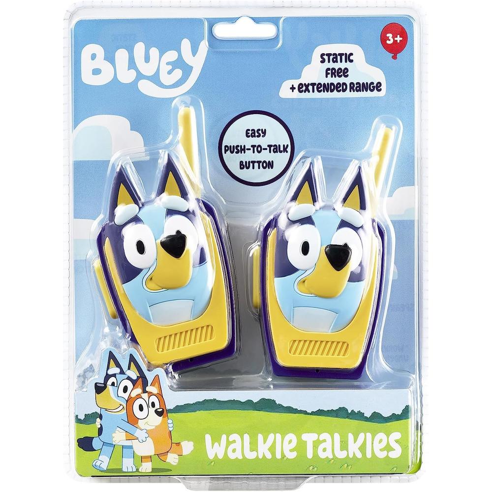 EKIDS BLUEY WALKIE TALKIES INFANTILES DE LARGO ALCANCE SIN ESTÁTICA - 5
