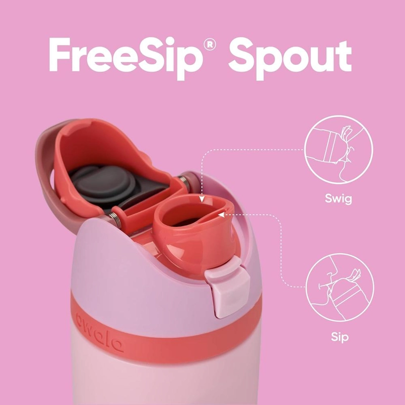 OWALA FREESIP BOTELLA ACERO INOXIDABLE 24 OZ | ROSA - 2