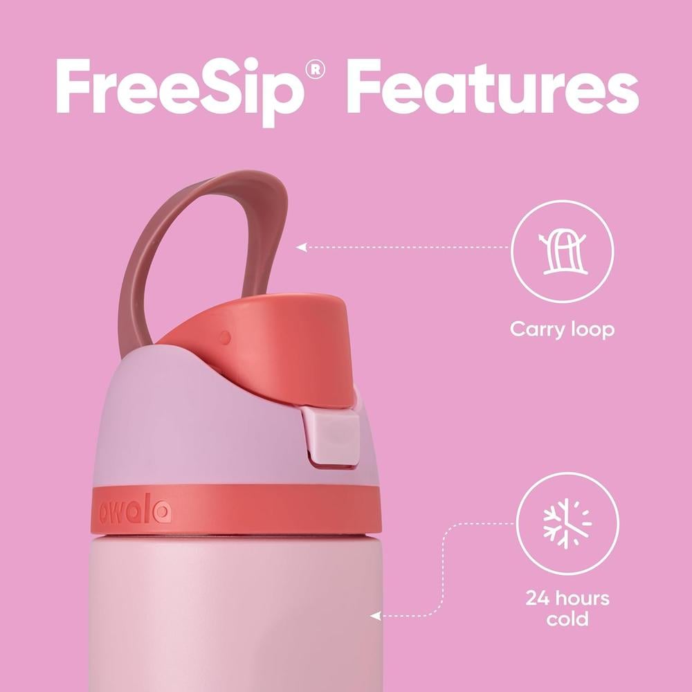 OWALA FREESIP BOTELLA ACERO INOXIDABLE 24 OZ | ROSA - 3