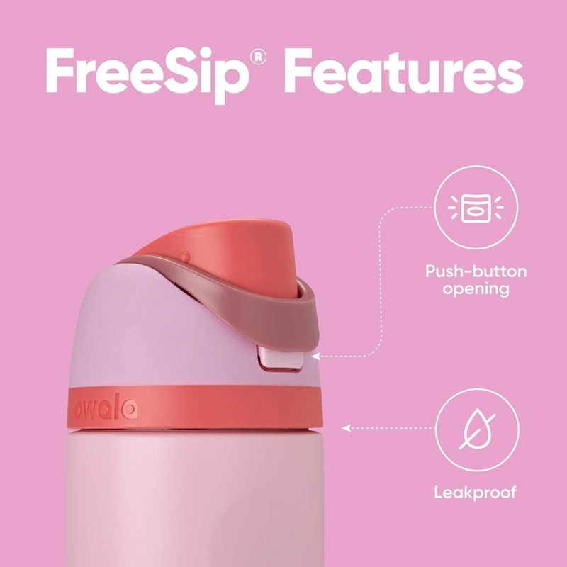 OWALA FREESIP BOTELLA ACERO INOXIDABLE 24 OZ | ROSA - 4