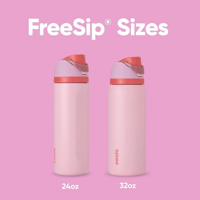 OWALA FREESIP BOTELLA ACERO INOXIDABLE 24 OZ | ROSA - 5
