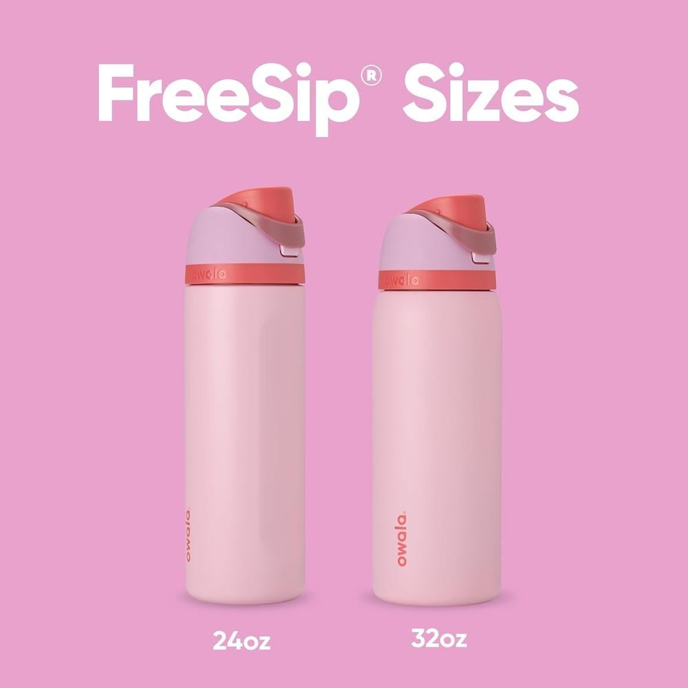 OWALA FREESIP BOTELLA ACERO INOXIDABLE 24 OZ | ROSA - 5