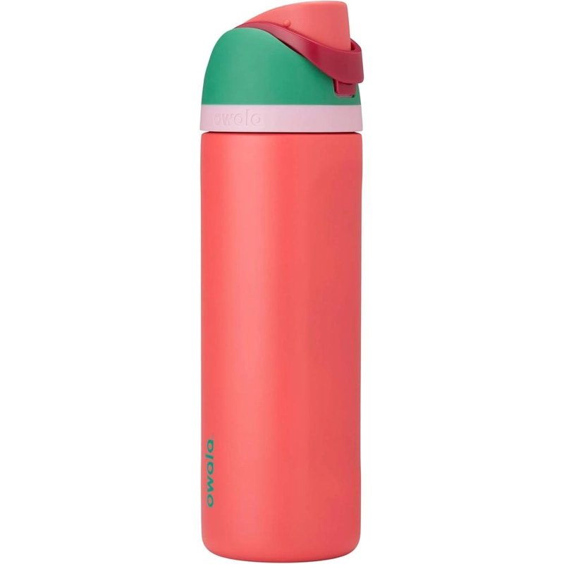 OWALA FREESIP BOTELLA ACERO INOXIDABLE 24 OZ | STRAWBERRY FIELD - 1