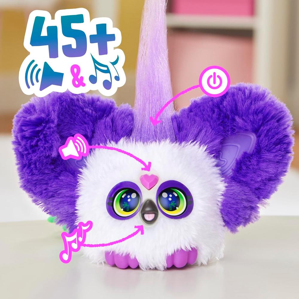FURBY FURBLETS BAM-BOO MINI AMIGO | BLANCO/MORADO - 6