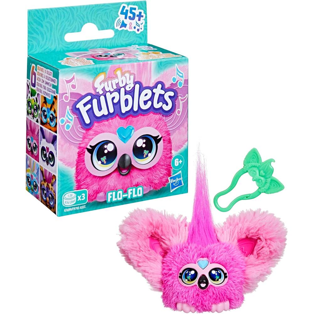 FURBY FURBLETS FLO-FLO MINI AMIGO | ROSA - 3