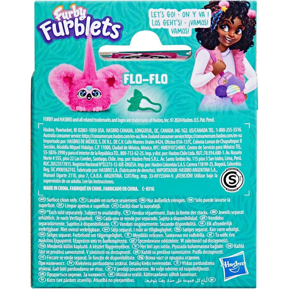 FURBY FURBLETS FLO-FLO MINI AMIGO | ROSA - 4