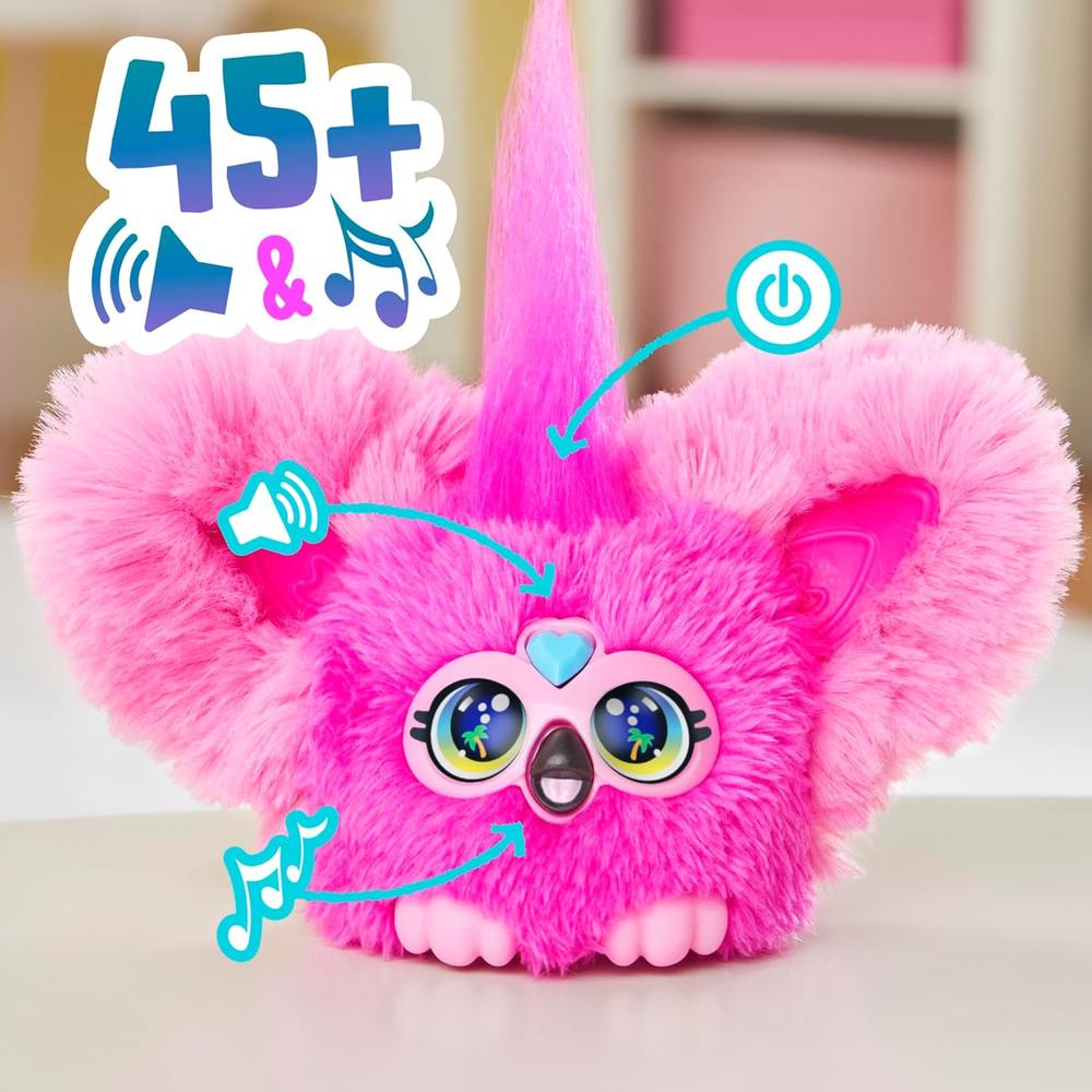 FURBY FURBLETS FLO-FLO MINI AMIGO | ROSA - 6