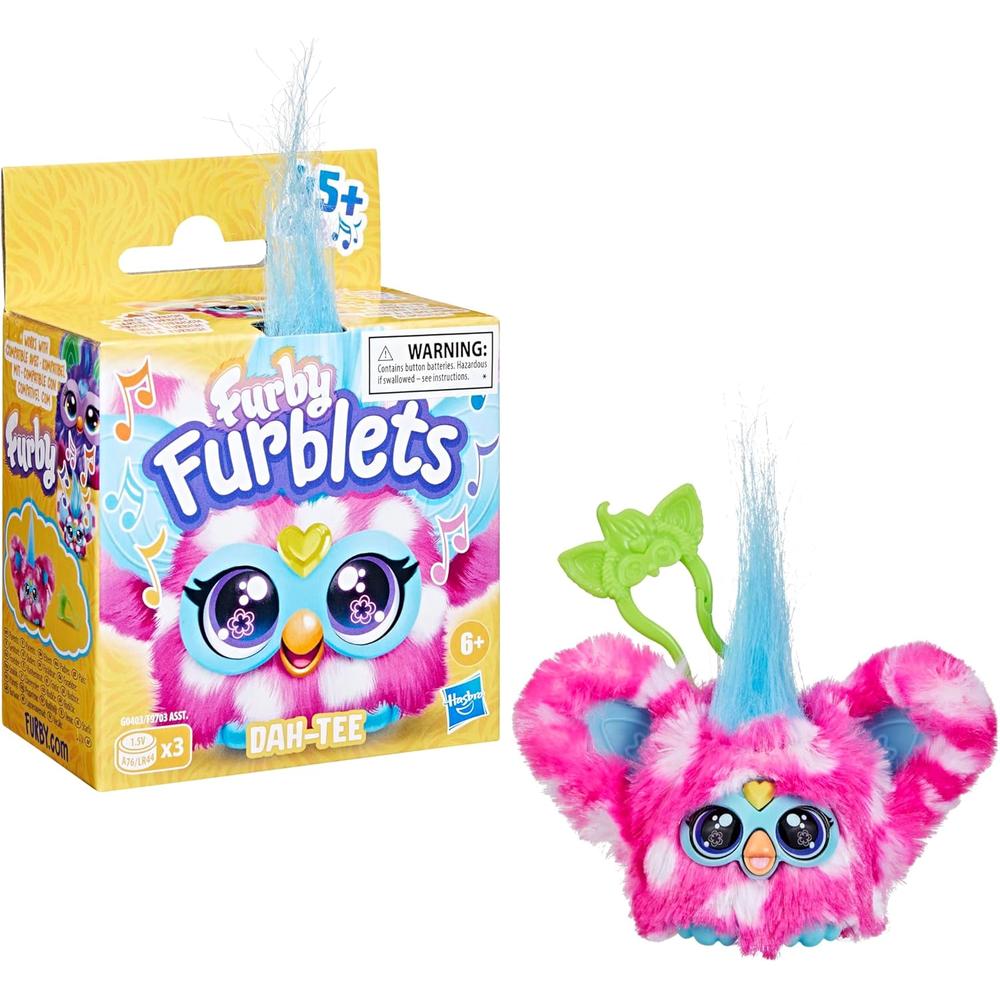FURBY FURBLETS DAH-TEE MINI AMIGO | LUNARES ROSAS - 3