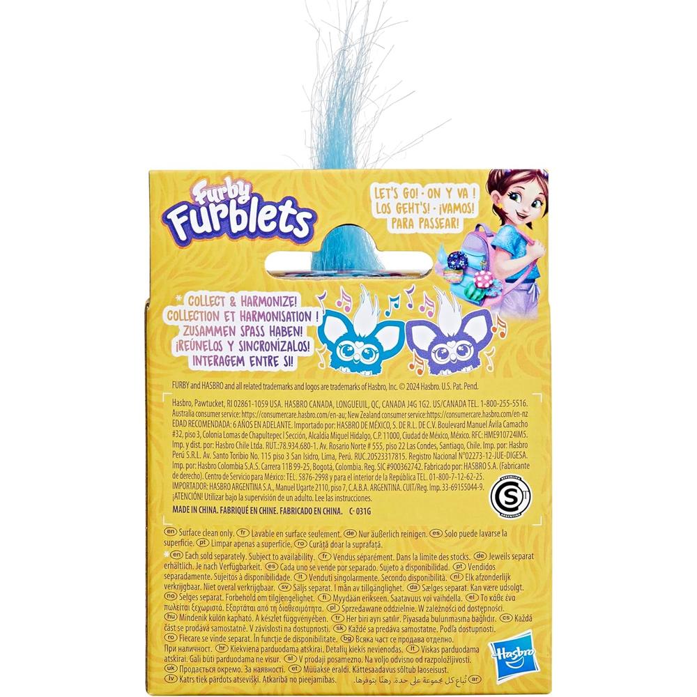 FURBY FURBLETS DAH-TEE MINI AMIGO | LUNARES ROSAS - 4