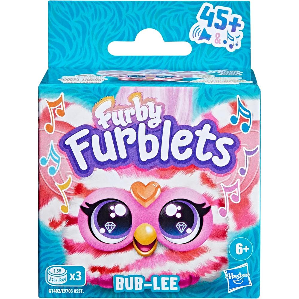 FURBY FURBLETS BUB-LEE MINI AMIGO | ROSA/BLANCO - 2