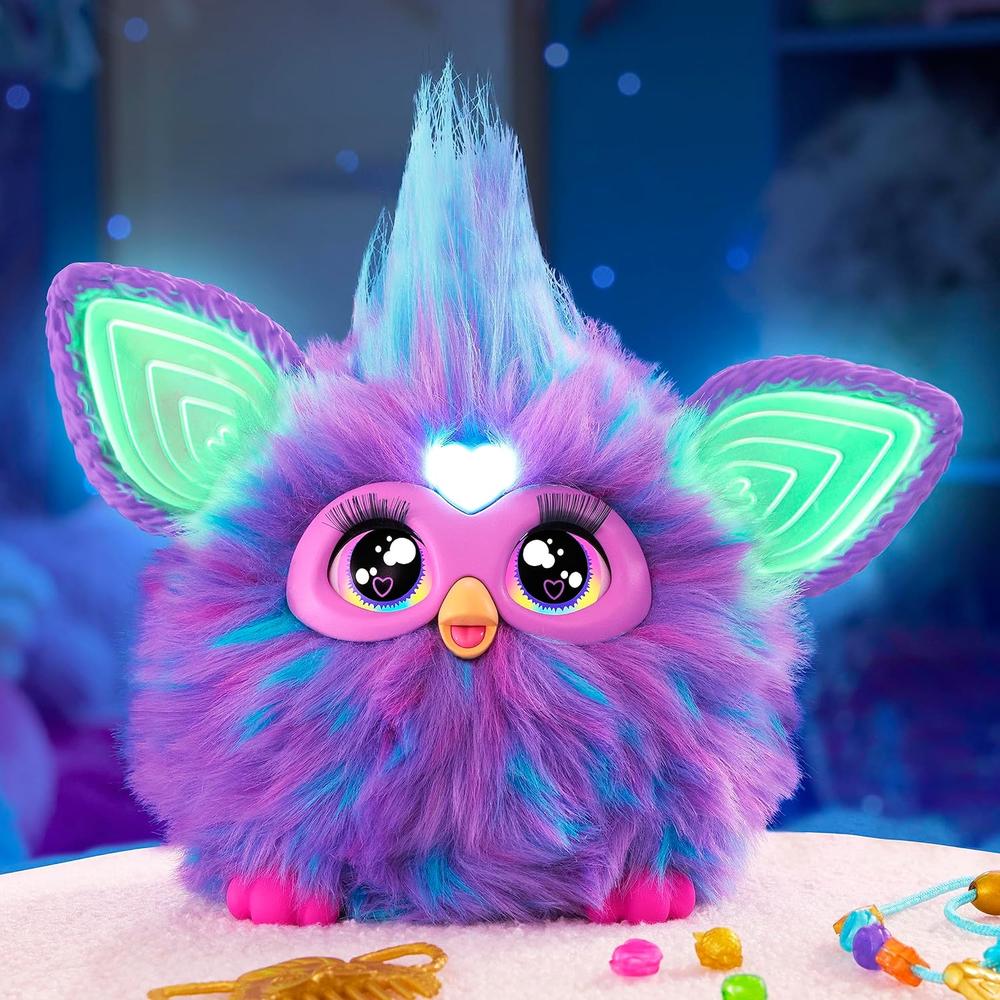 FURBY INTERACTIVO CON 15 ACCESORIOS DE MODA | MORADO - 6
