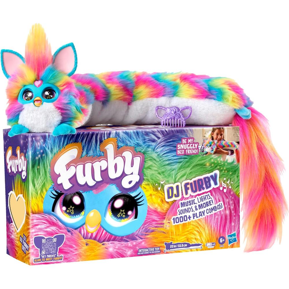 FURBY DJ PELUCHE ELECTRÓNICO CON MÚSICA Y LUCES | ARCOÍRIS - 1