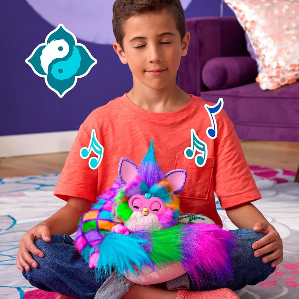 FURBY DJ PELUCHE INTERACTIVO CON ESTRELLA DE NEÓN | MULTICOLOR - 4
