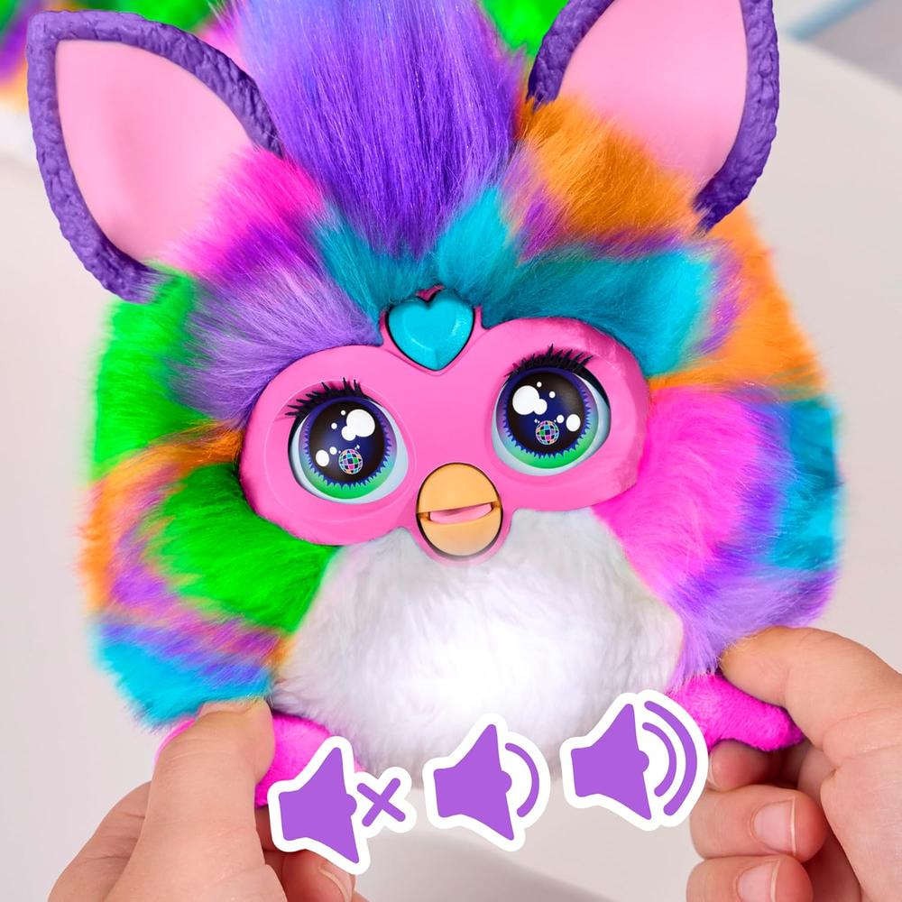FURBY DJ PELUCHE INTERACTIVO CON ESTRELLA DE NEÓN | MULTICOLOR - 5