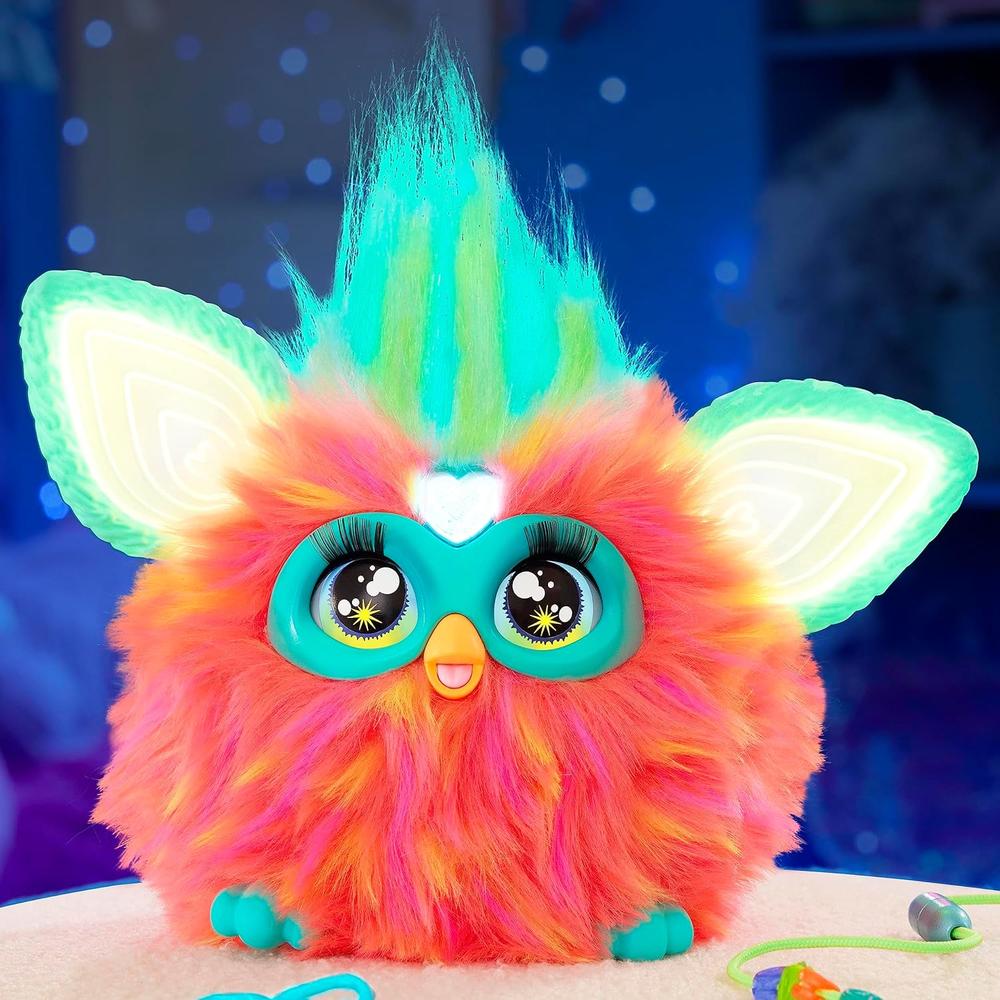 FURBY INTERACTIVO CON 15 ACCESORIOS | CORAL - 6