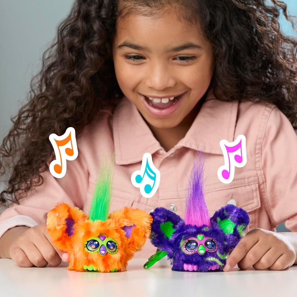 FURBY FURBLETS PACK 2 MINI AMIGOS EDICIÓN OTOÑO TRICK-EE Y BOO-KIN | MULTICOLOR - 5