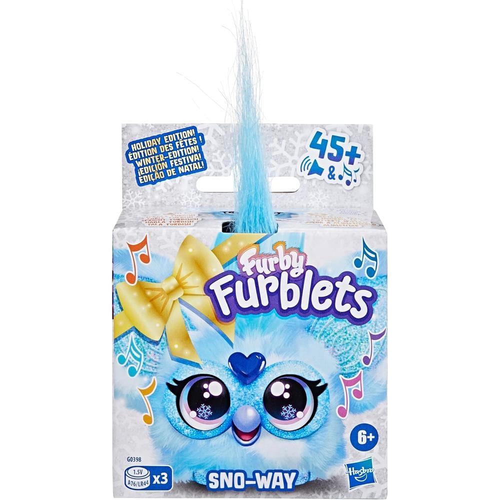 FURBY FURBLETS SNO-WAY HOLIDAY EDITION MINI AMIGO | AZUL/BLANCO - 2