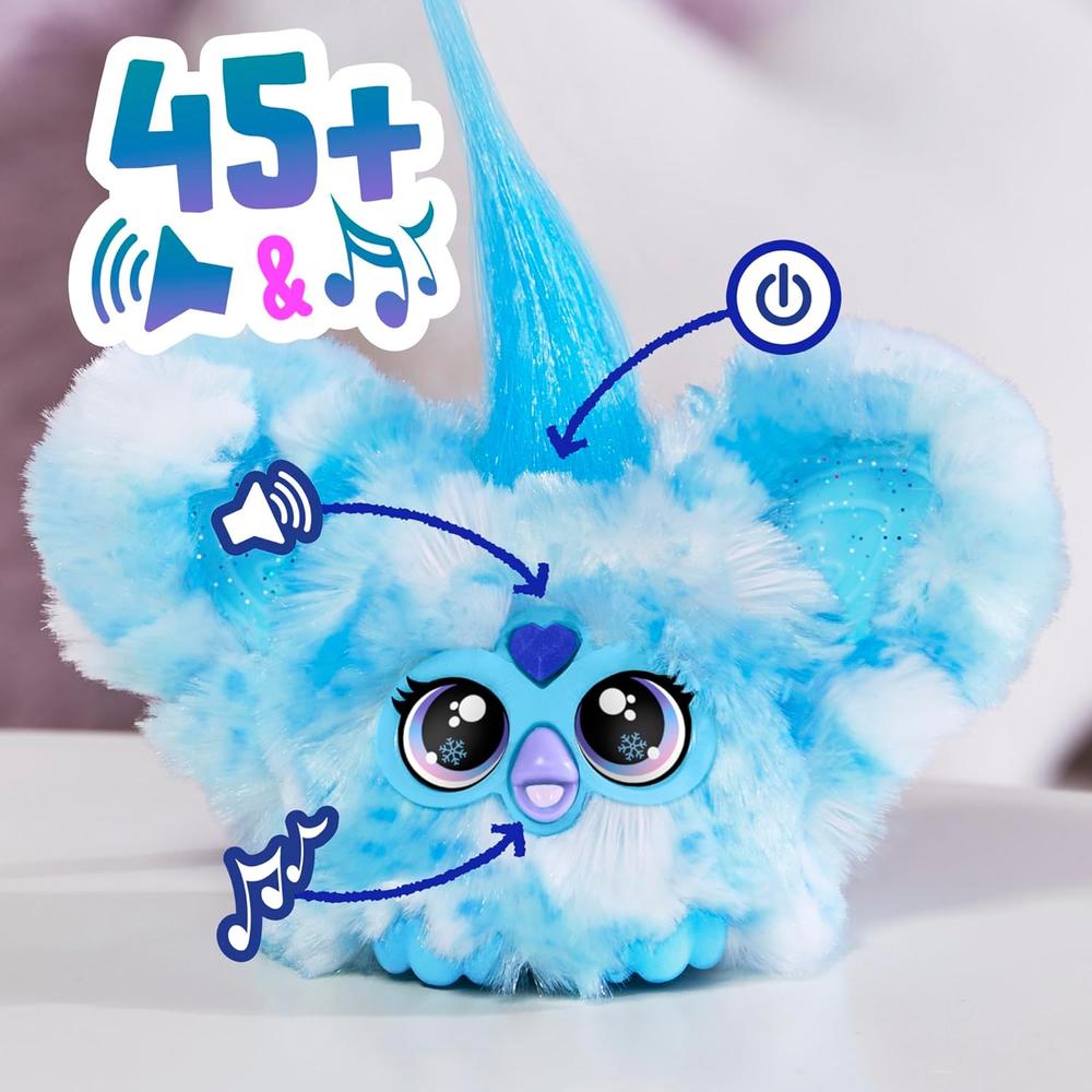 FURBY FURBLETS SNO-WAY HOLIDAY EDITION MINI AMIGO | AZUL/BLANCO - 3