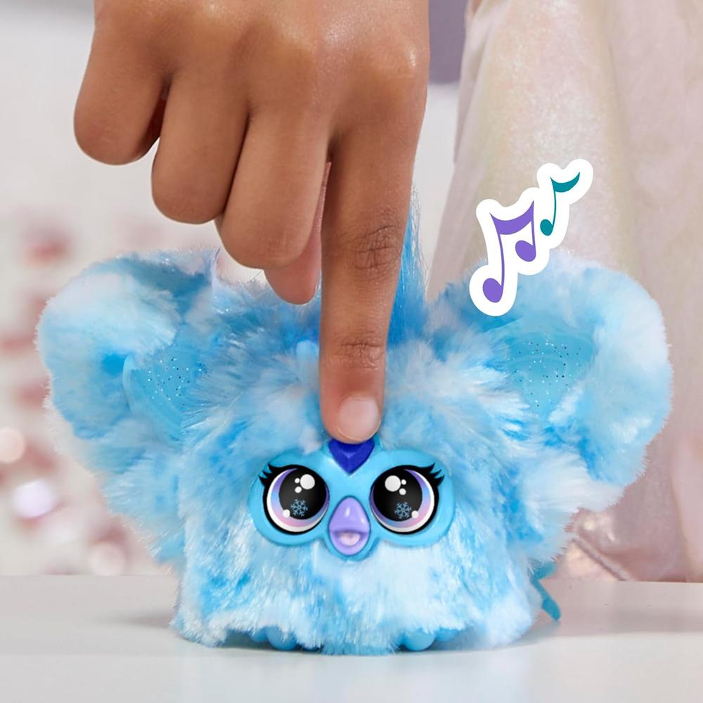 FURBY FURBLETS SNO-WAY HOLIDAY EDITION MINI AMIGO | AZUL/BLANCO - 4