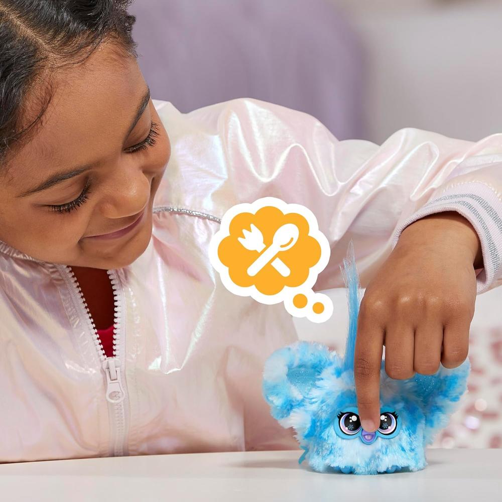 FURBY FURBLETS SNO-WAY HOLIDAY EDITION MINI AMIGO | AZUL/BLANCO - 5
