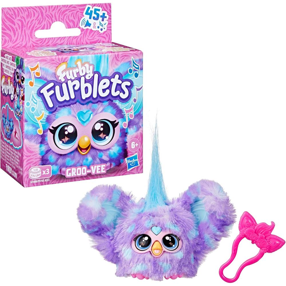 FURBY FURBLETS GROO-VEE MINI AMIGO | MORADO - 3