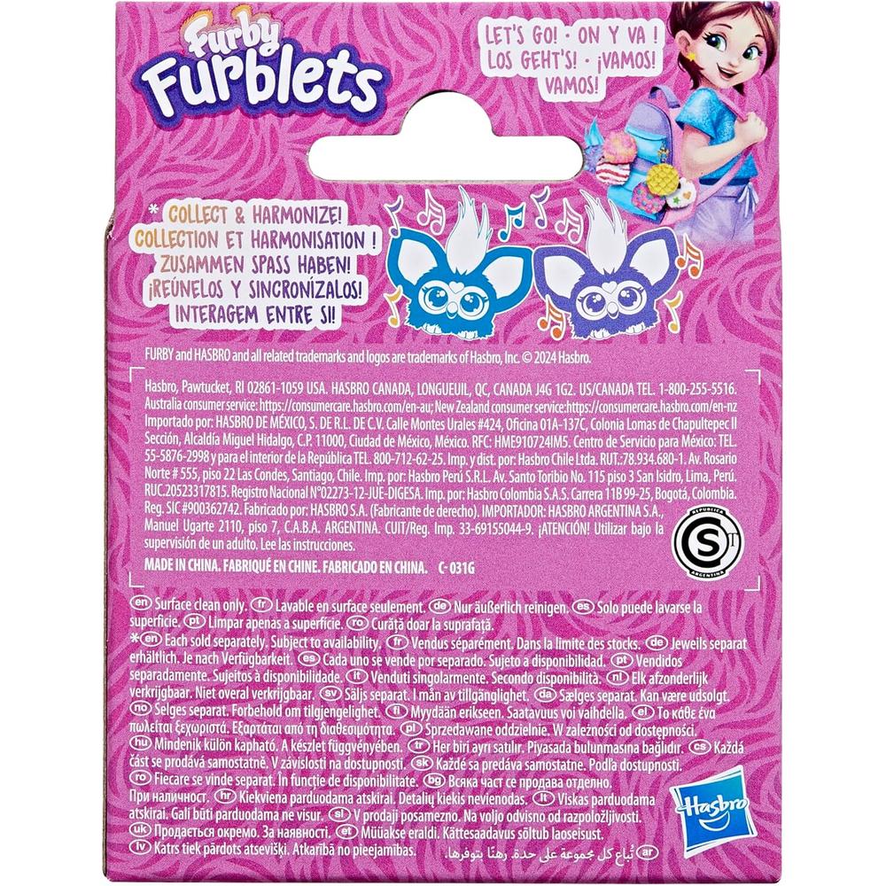 FURBY FURBLETS GROO-VEE MINI AMIGO | MORADO - 4