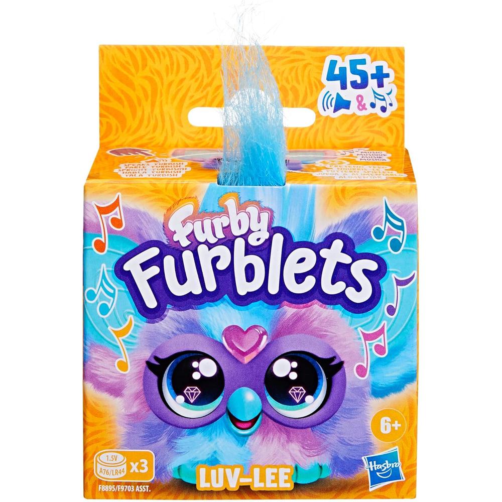 FURBY FURBLETS LUV-LEE MINI AMIGO | MORADO/AZUL - 2