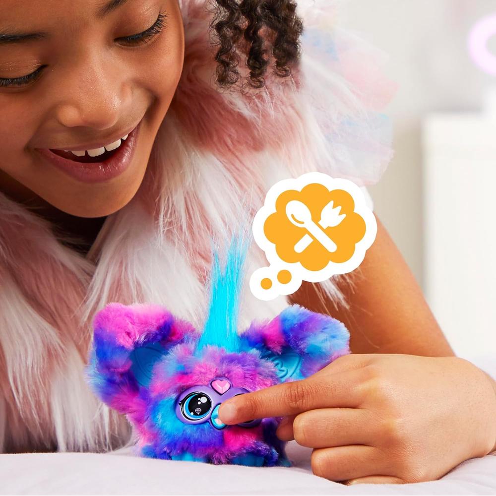 FURBY FURBLETS LUV-LEE MINI AMIGO | MORADO/AZUL - 4