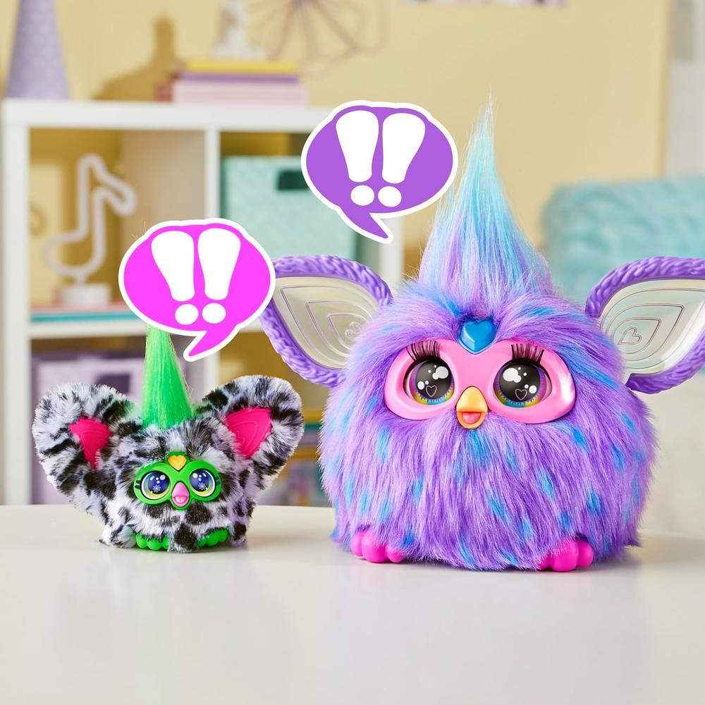 FURBY FURBLETS MOO-BOO MINI AMIGO | BLANCO/NEGRO - 6