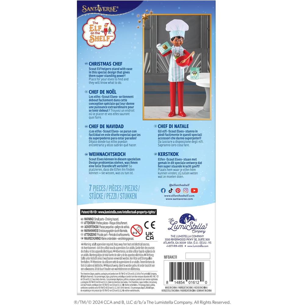 THE ELF ON THE SHELF ACCESORIOS SET CHEF NAVIDEÑO - 3